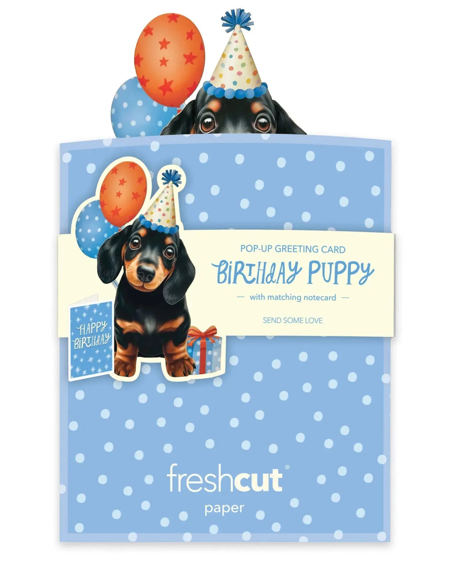 Mini Birthday Puppy FreshCut Paper