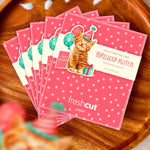 Mini Birthday Kitten Pop-Up Card FreshCut Paper