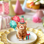 Mini Birthday Kitten FreshCut Paper