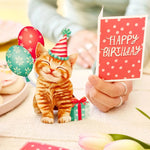 Mini Birthday Kitten FreshCut Paper