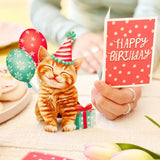 Mini Birthday Kitten FreshCut Paper