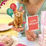 Mini Birthday Kitten FreshCut Paper