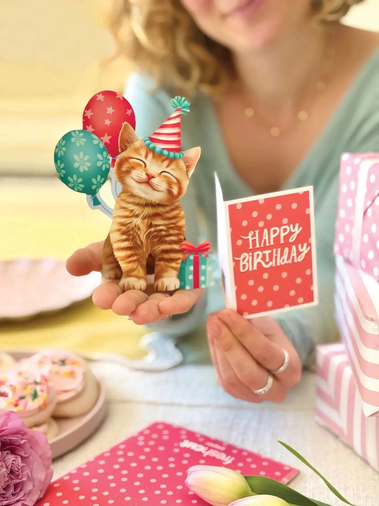 Mini Birthday Kitten FreshCut Paper