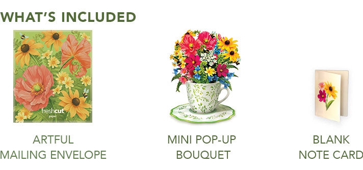 Mini Wildflower Teacup