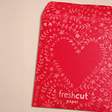 Valentine's Day Wishes Accordion Card