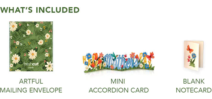 Mother's Day Wishes Accordion Card