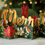 Christmas Wishes Accordion Card