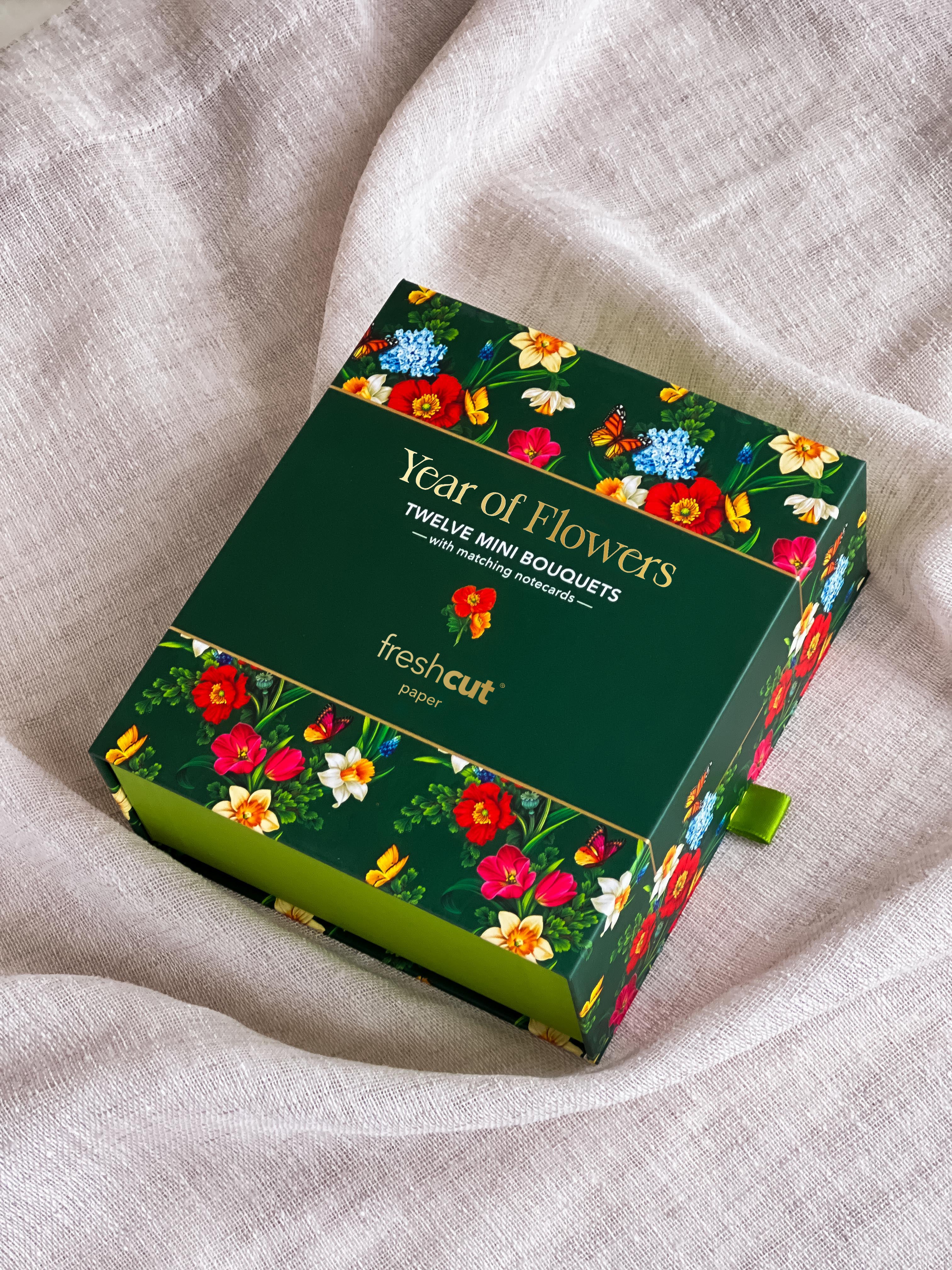 Year of Flowers Boxed Set of 12