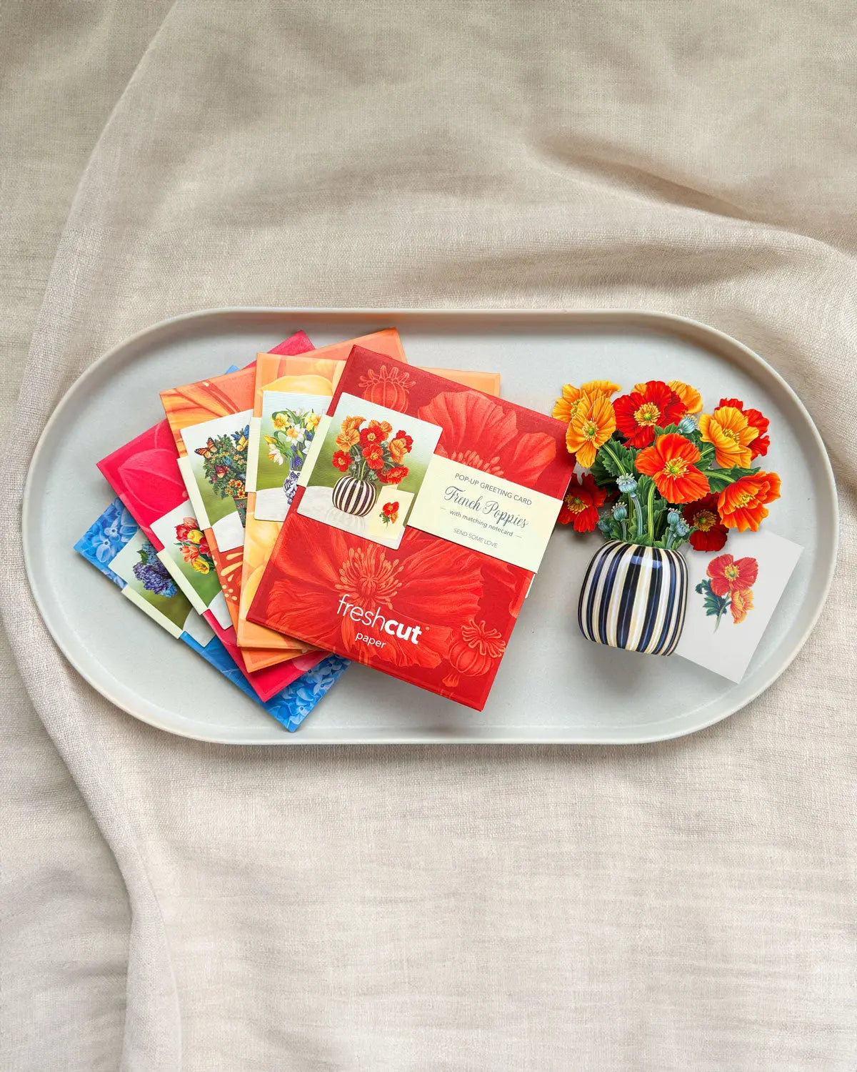 Garden Favorites Boxed Set-French Poppies