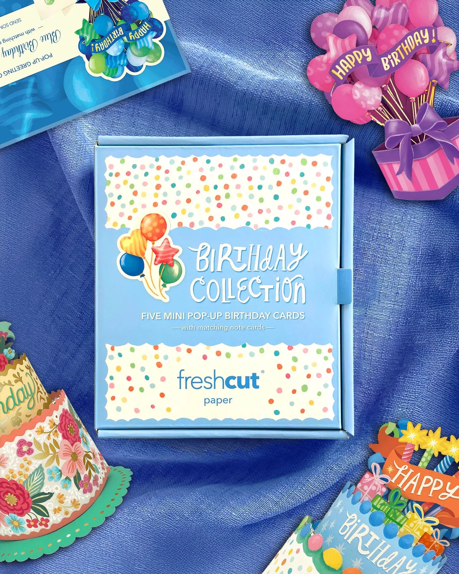 Mini Pop-Up Birthday Card Set FreshCut Paper