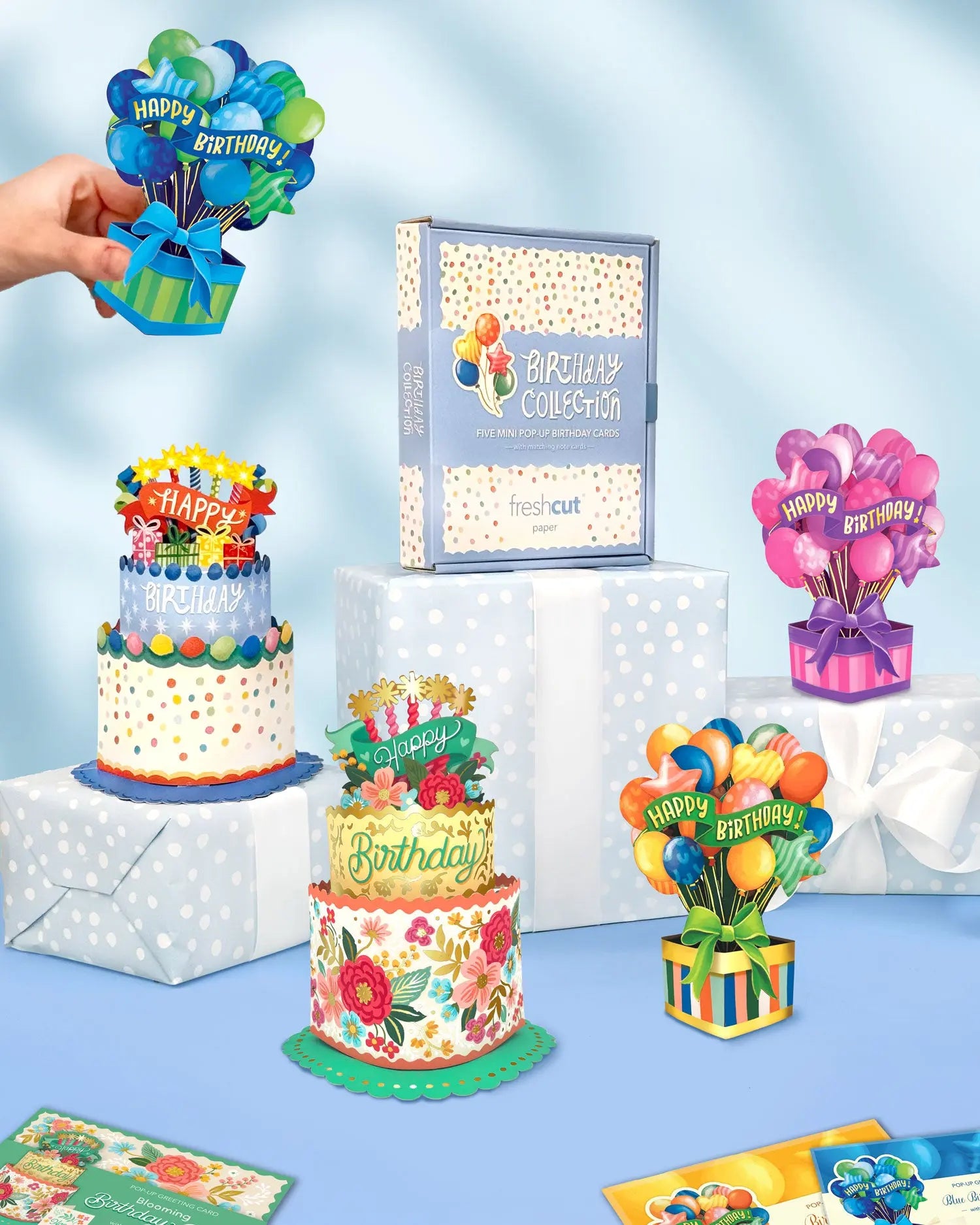 Mini Pop-Up Birthday Card Set FreshCut Paper