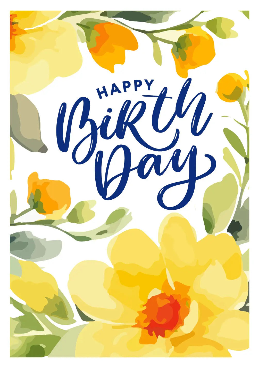 Birthday Grande Sorbet Roses Card Freshcut Paper