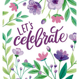 Birthday Grande Garden Lilacs Card Freshcut Paper