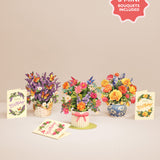 Mini Pop-Up Birthday Blooms Boxed Set of 5