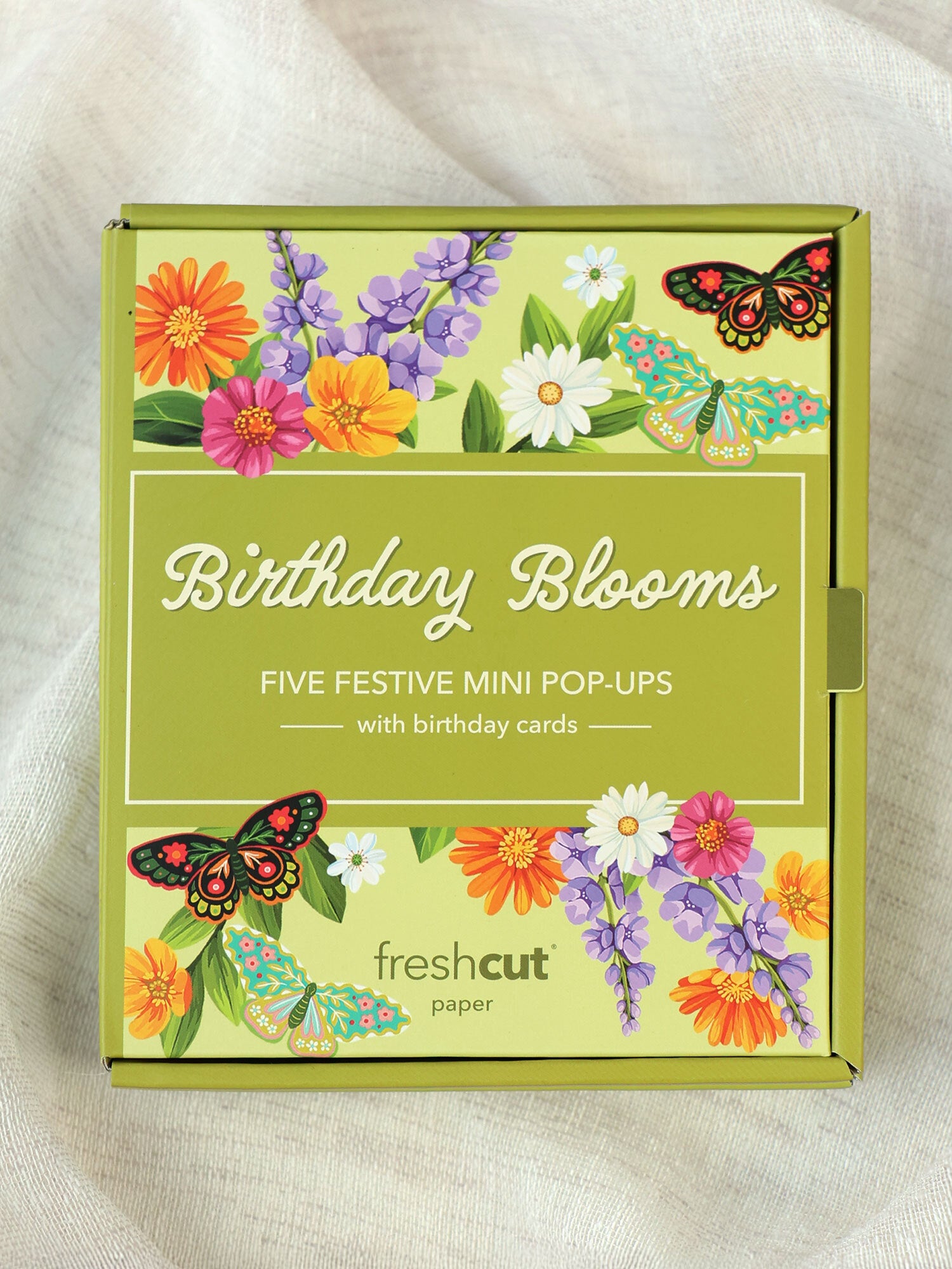 Mini Pop-Up Birthday Blooms Boxed Set of 5