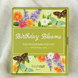 Mini Pop-Up Birthday Blooms Boxed Set of 5