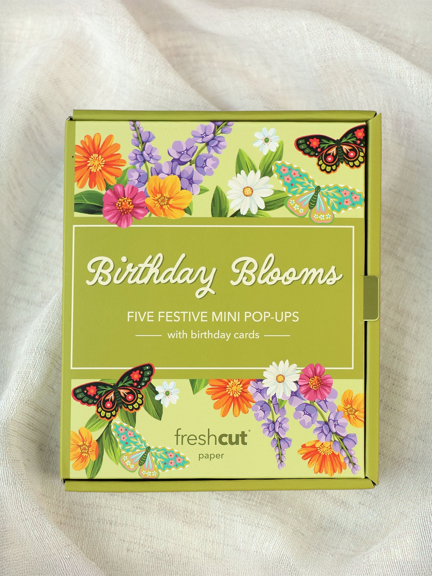 Mini Pop-Up Birthday Blooms Boxed Set of 5