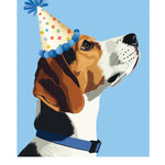 Birthday Beagle Card Freshcut Paper