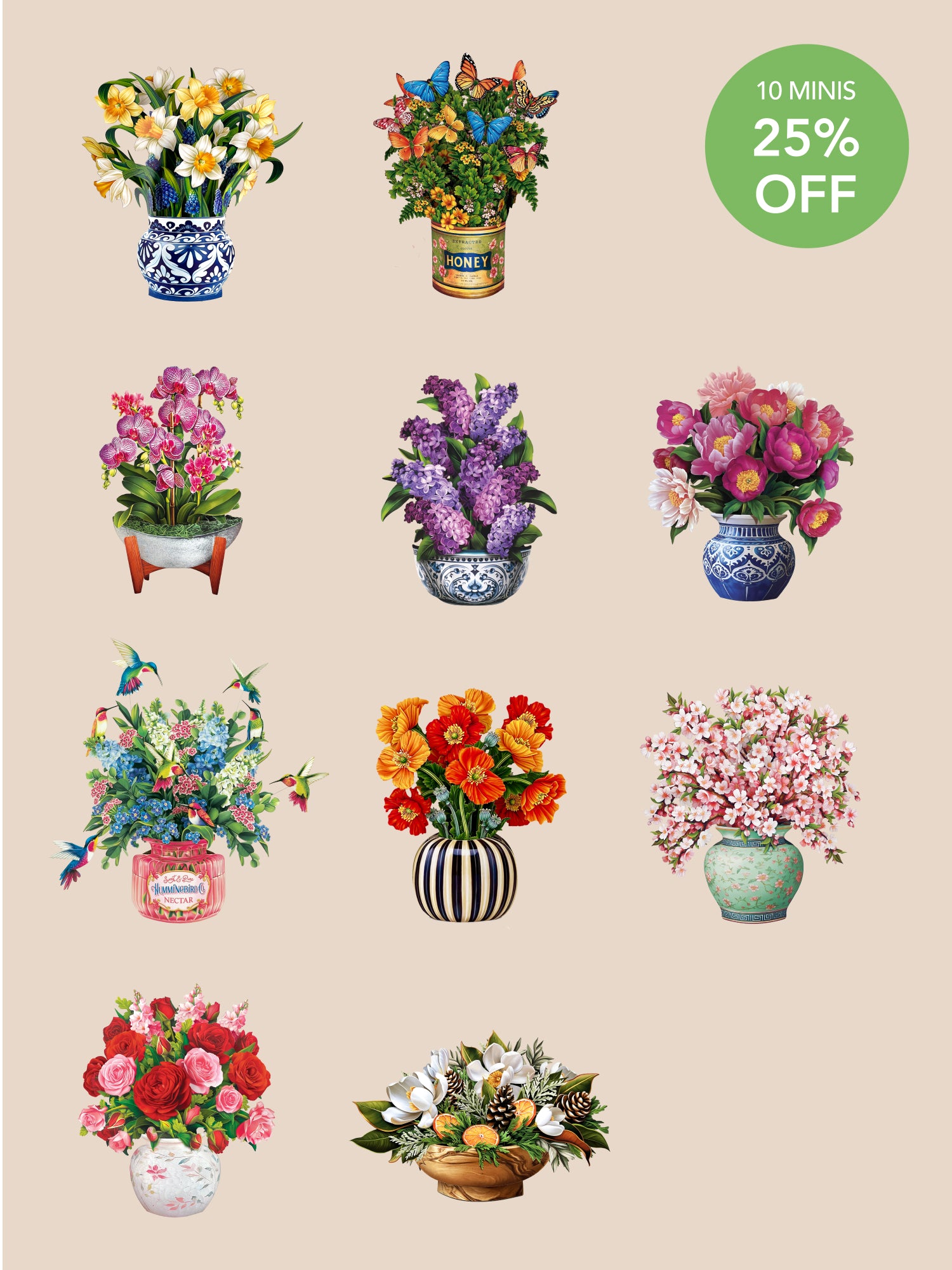 Best Selling Mini Winter Blooms Bundle