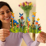 Mini Birdhouse Garden