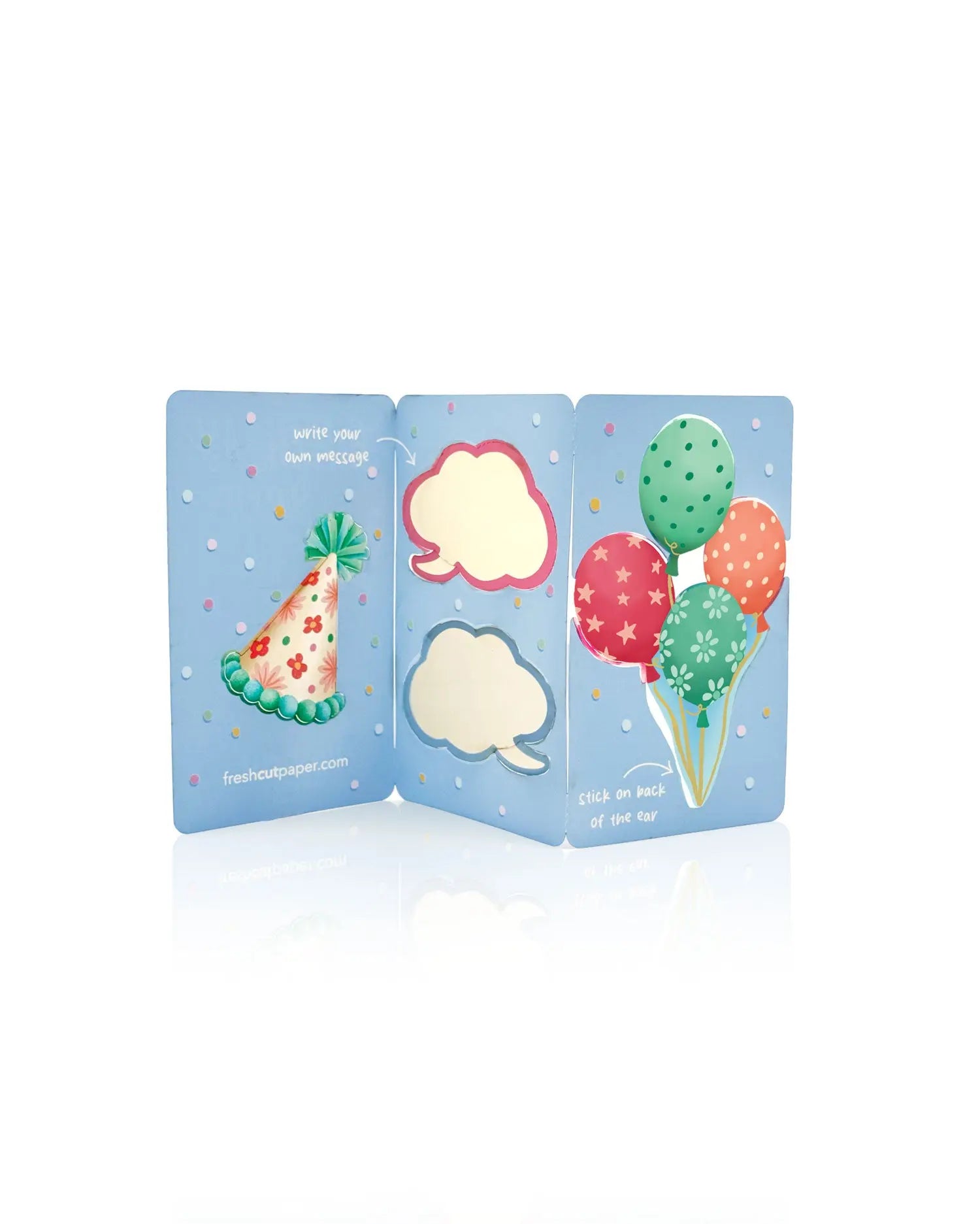 Birthday Pop-Up Pet Accessories Freshcut Paper