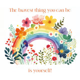 Bravest Can Be Pride Card - FreshCut Paper
