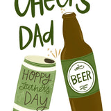 Cheers Dad Card - FreshCut Paper