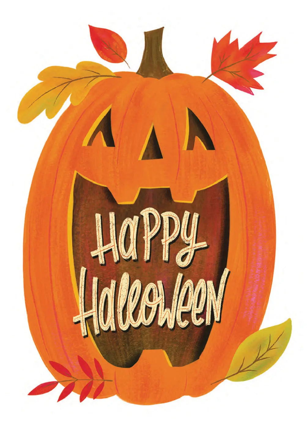 Jack-o'-Lantern Card - FreshCut Paper