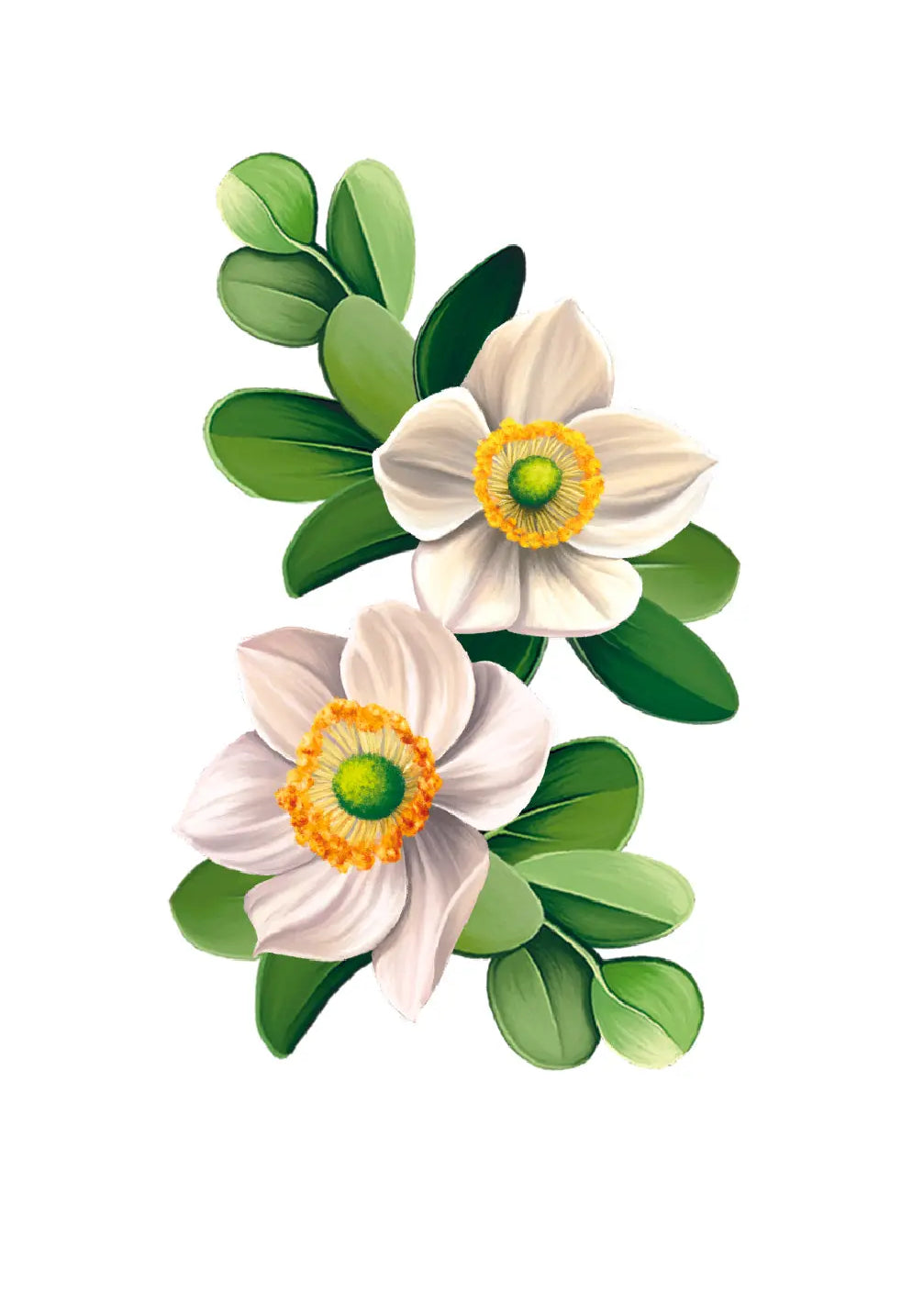 Ivory and Sage Card - FreshCut Paper