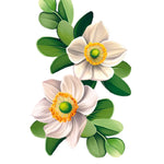 Ivory and Sage Card - FreshCut Paper