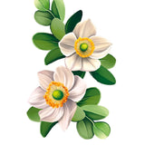 Ivory and Sage Card - FreshCut Paper