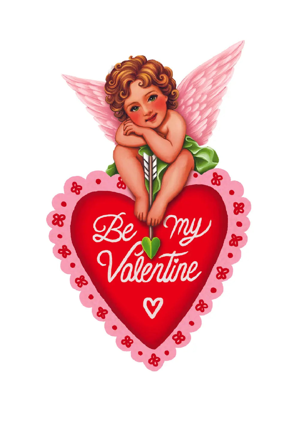 Cupid's Valentine Card - FreshCut Paper