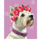 Mother's Day Westie Card - FreshCut Paper