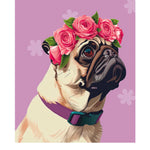 Mother's Day Pug Card - FreshCut Paper