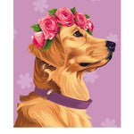 Mother's Day Golden Retriever Card - FreshCut Paper