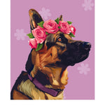 Mother's Day German Shepherd Card - FreshCut Paper