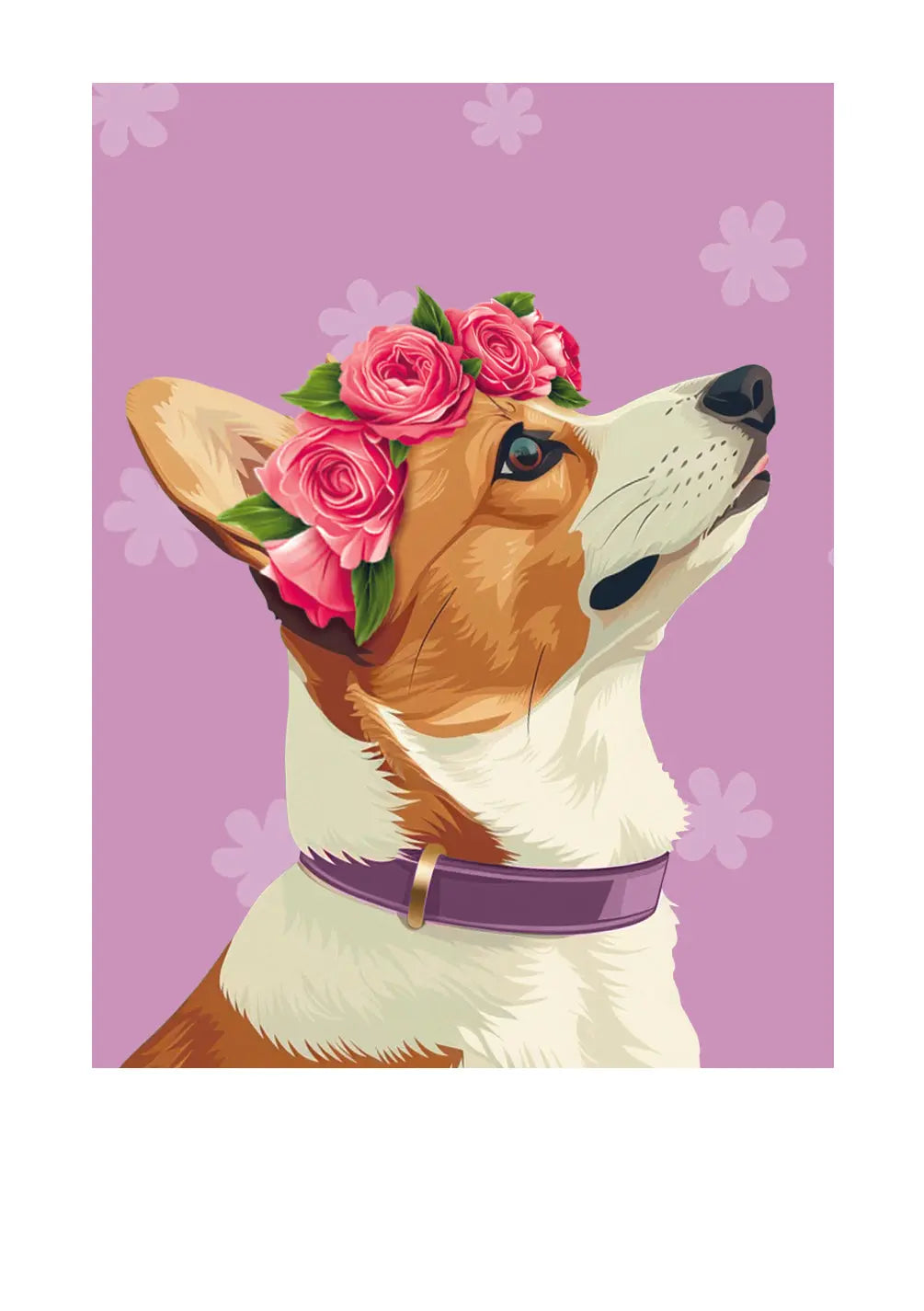 Mother's Day Corgi Card - FreshCut Paper