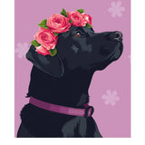 Mother's Day Black Lab Card - FreshCut Paper