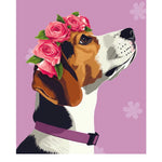 Mother's Day Beagle Card - FreshCut Paper