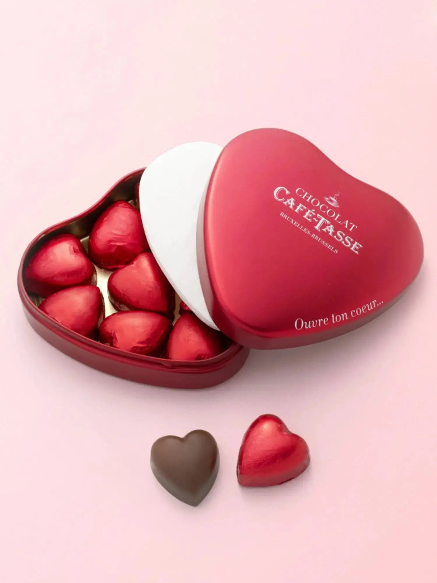 Cafe-Tasse Belgian Chocolate Box, 9 pc - FreshCut Paper