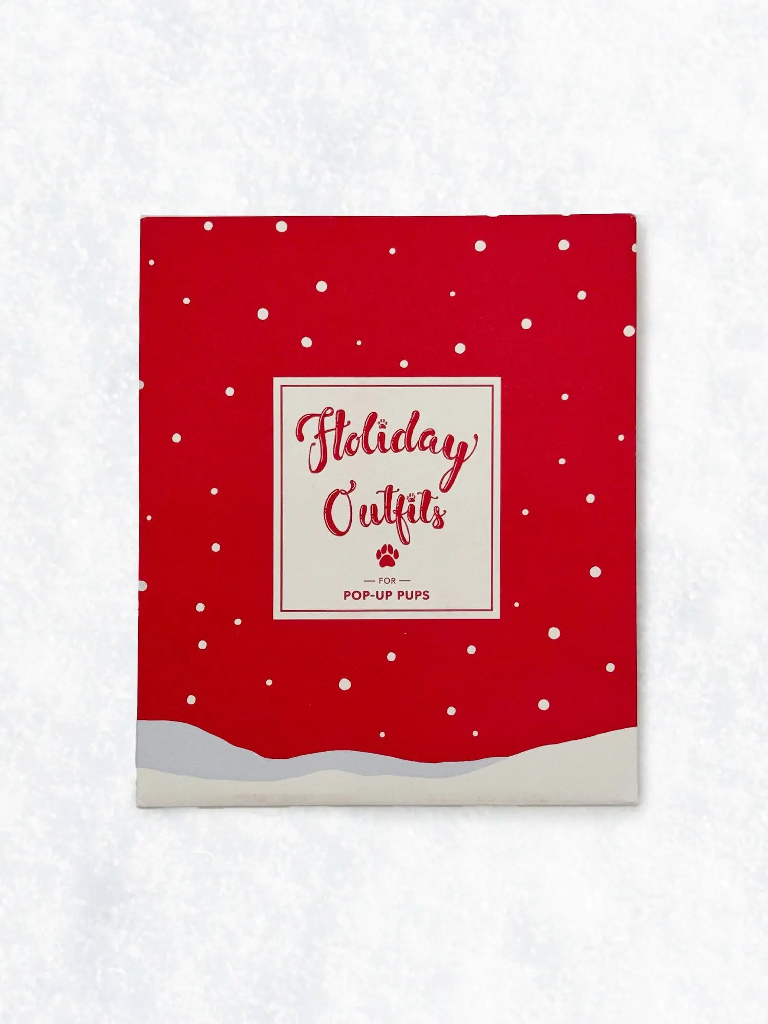 Holiday Pop-Up Pup Outfits - FreshCut Paper