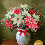 Festive Poinsettias