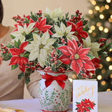Festive Poinsettias