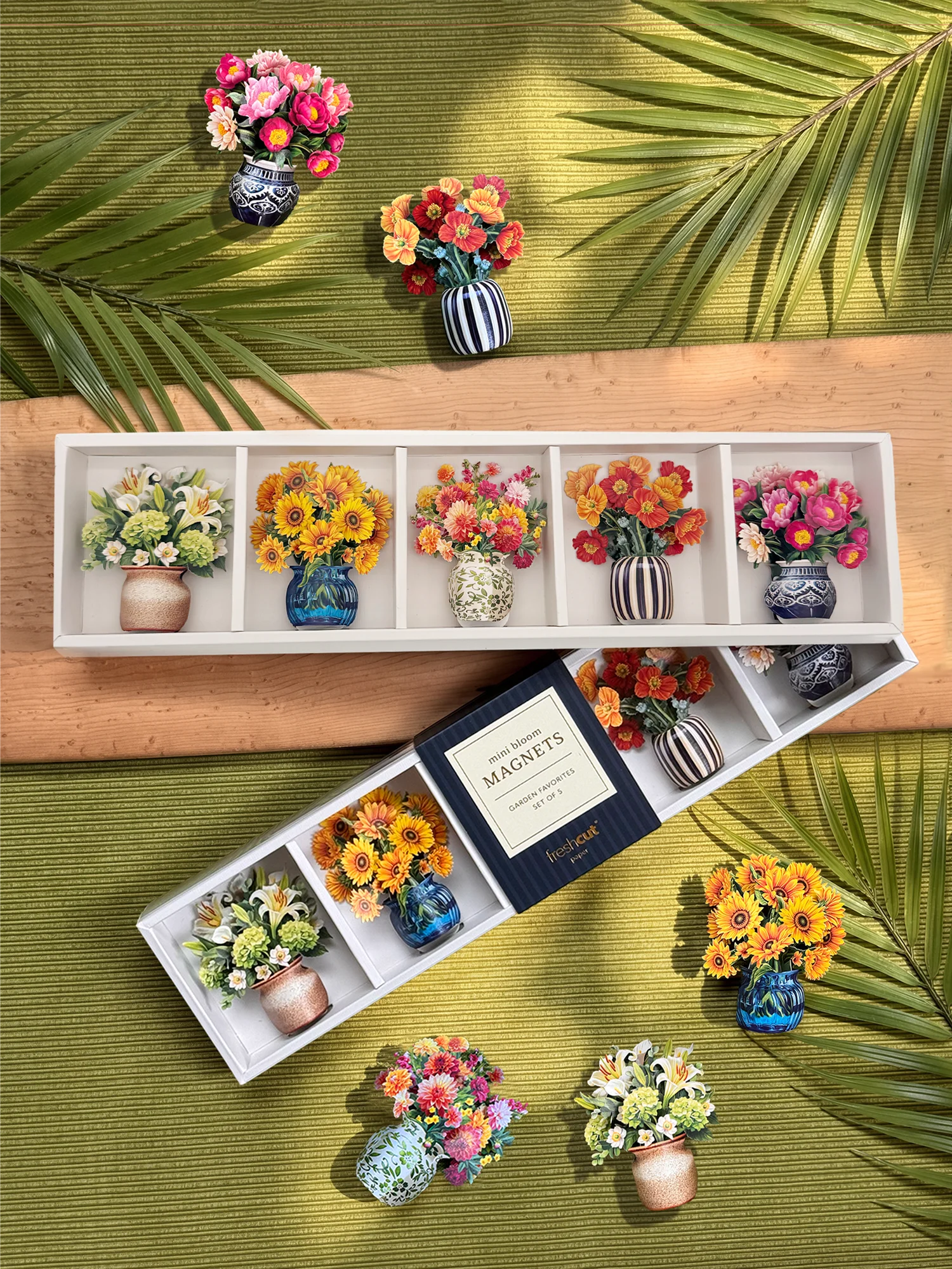 Floral Magnets: Garden Favorites