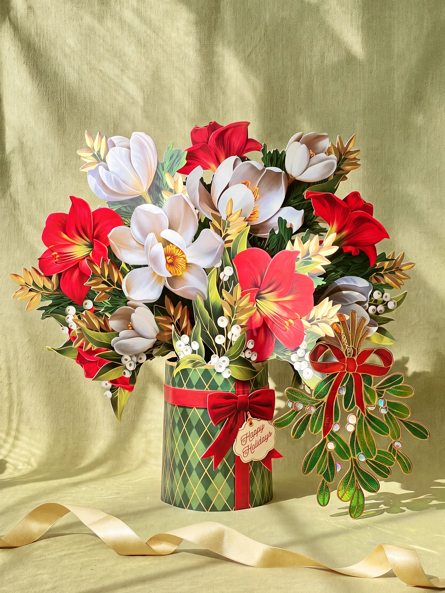Golden Mistletoe & Suncatcher