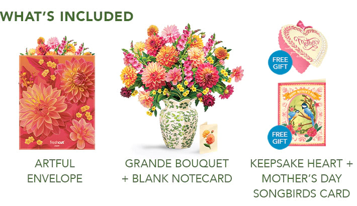 Mother's Day Grande Dahlia Sunrise Gift Set