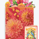 Grande Dahlia Sunrise + Free Layered Card