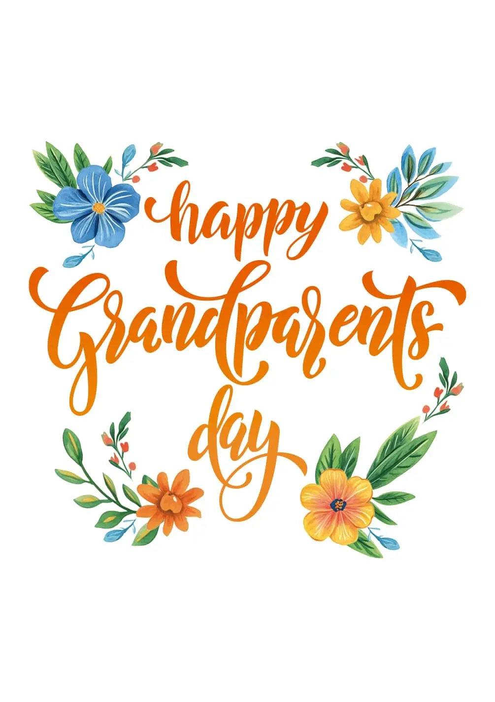 Happy Grandparents Day Card - FreshCut Paper