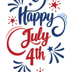 Happy 4th of July Card - FreshCut Paper