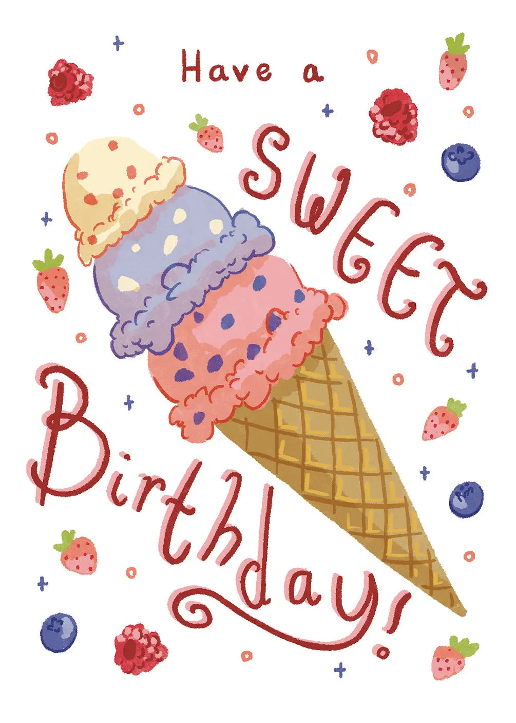 Have a Sweet Birthday Card - FreshCut Paper